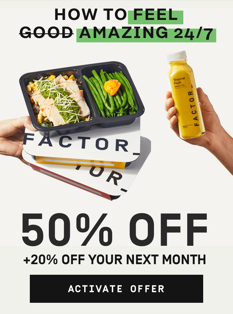 Best Discounts on Factor Ready to Eat Meals