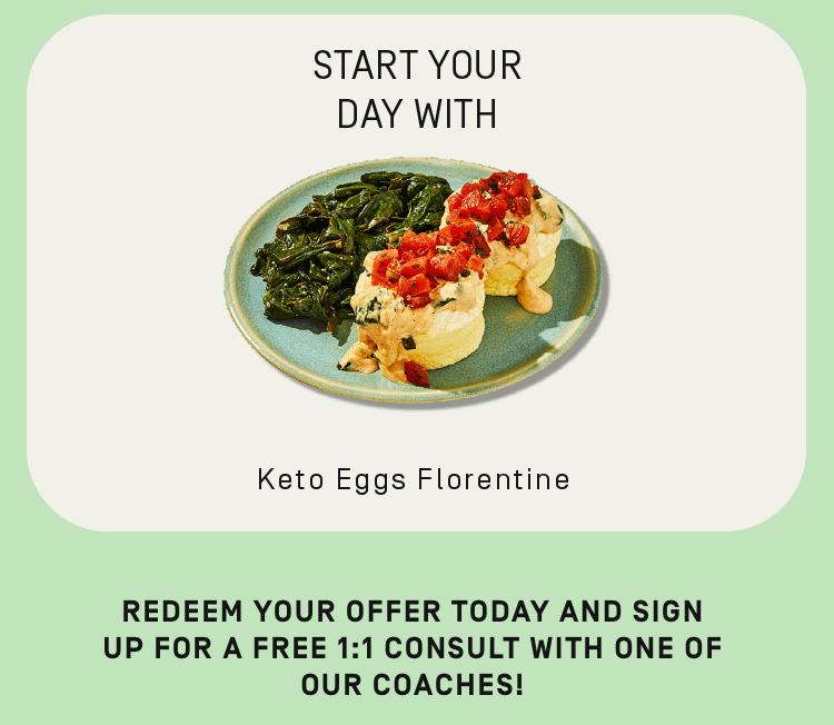 Redeem your offer today and sign up for a free 1:1 consult with one of our coaches!