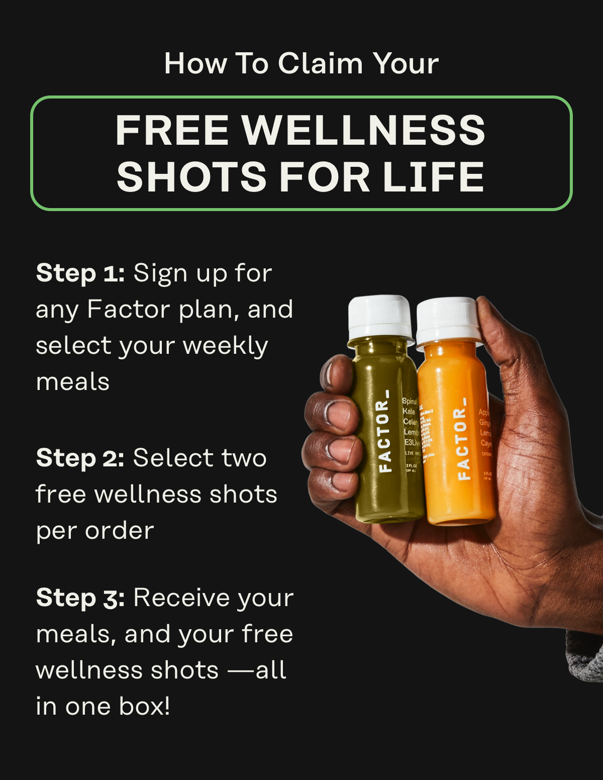 Claim your free wellness shots for life!