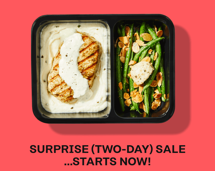 Surprise (Two-Day) Sale... Starts Now!