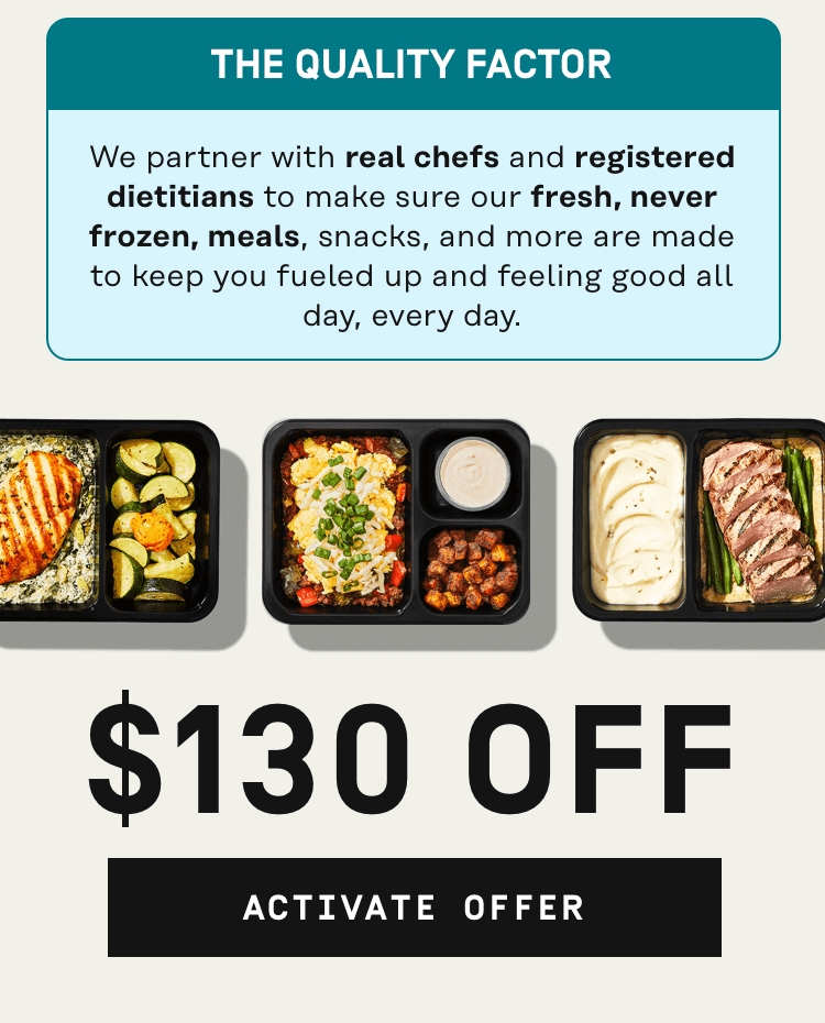 Treat yourself! $130 OFF | Activate Offer