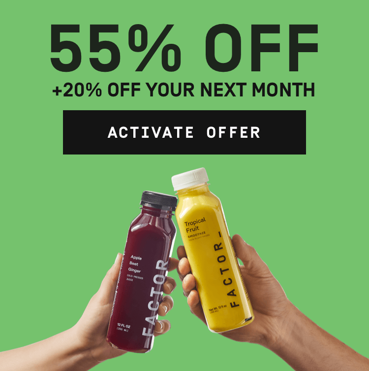 Get started and save! 55% Off + 20% Off Your Next Month | Activate Offer