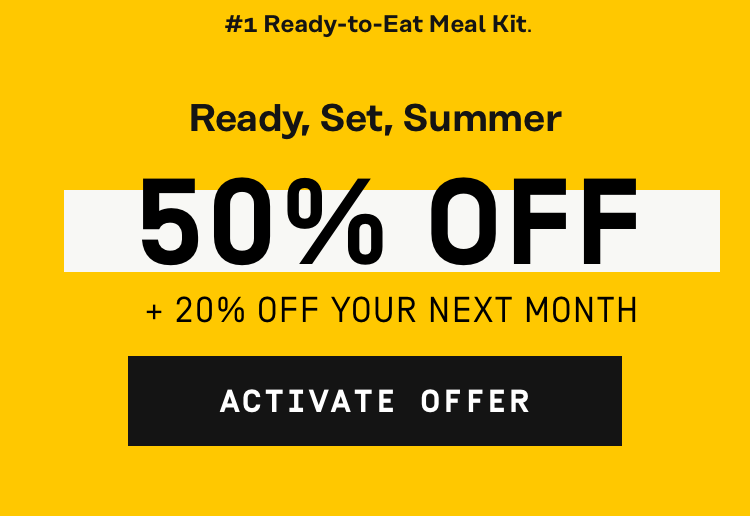 Ready, Set, Summer: 55% OFF + 20% OFF YOUR NEXT MONTH | Activate Offer