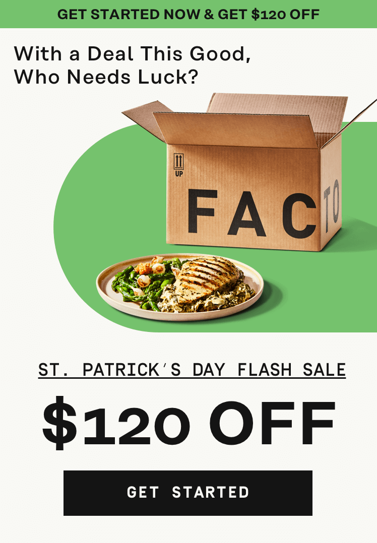 St. Patrick's Day Flash Sale - Get $120 Off