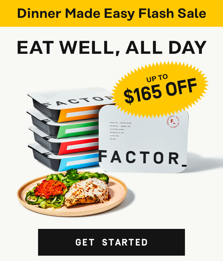 Dinner Made Easy Flash Sale - Eat Well All Day - Up to $165 Off