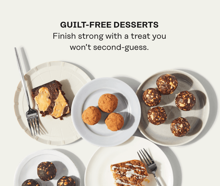 guilt-free desserts