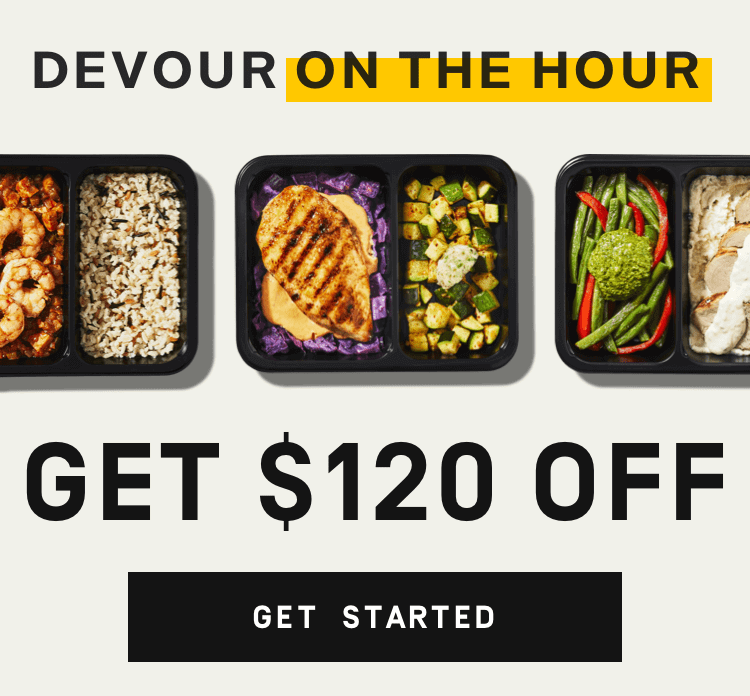 Devour on the Hour - Get $120 Off - Get Started