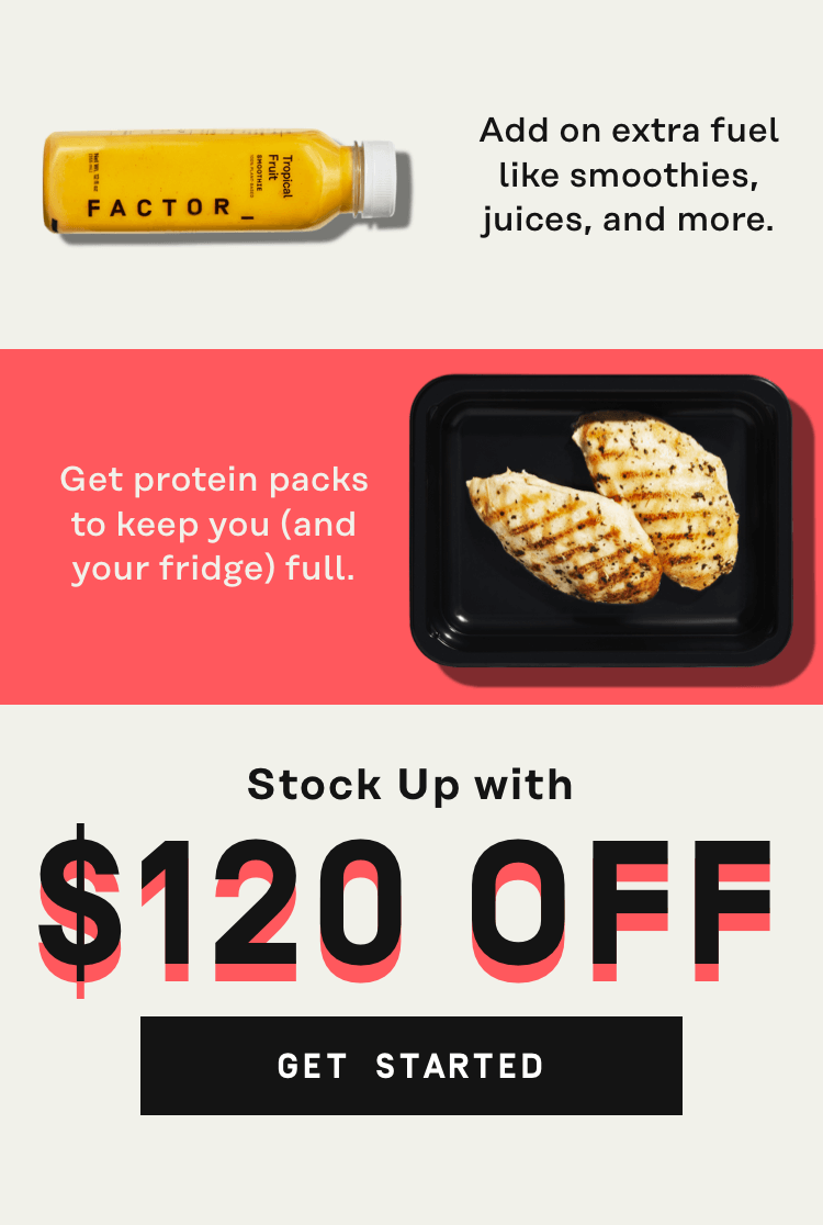 Stock up with $120 Off