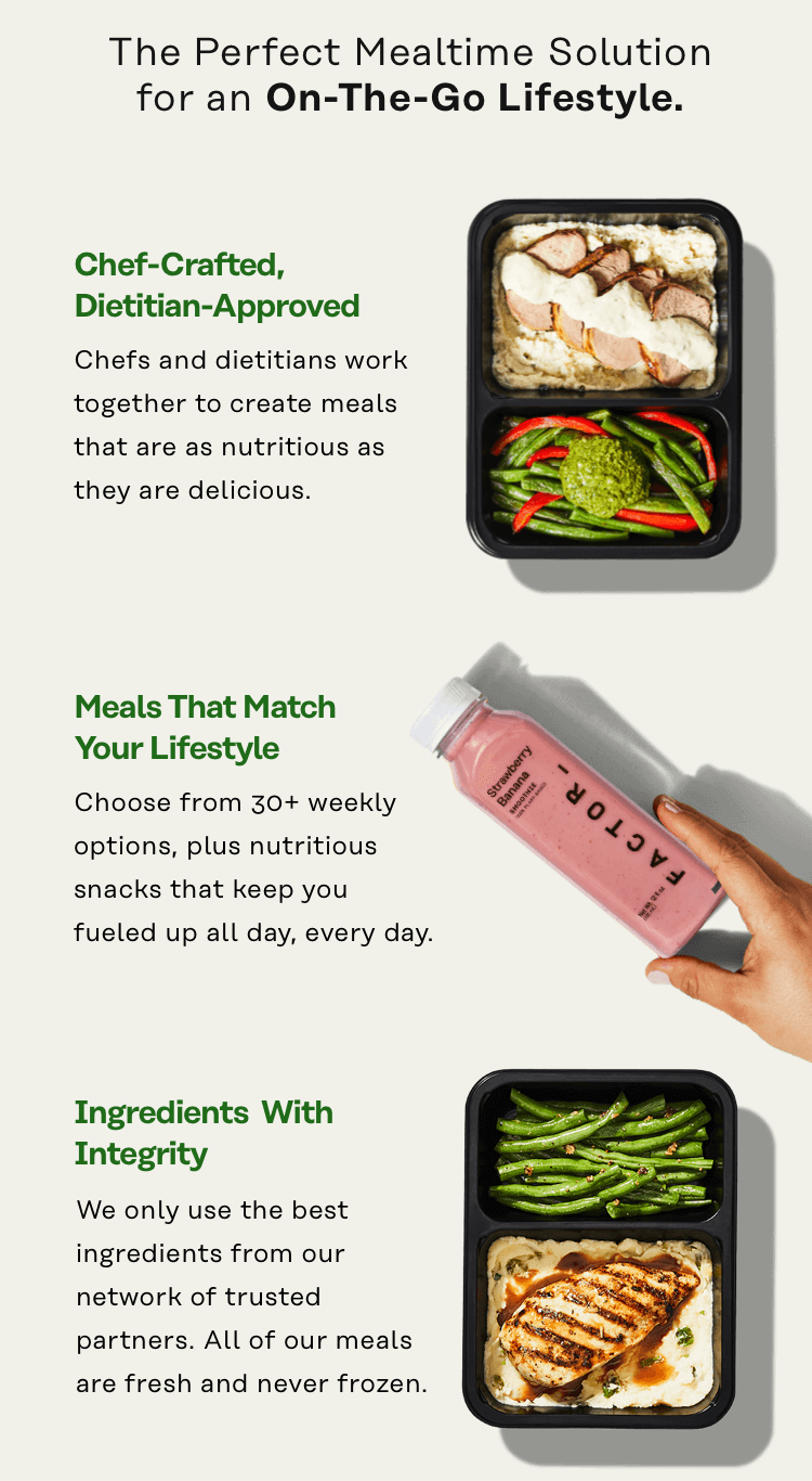 The Perfect Mealtime Solution for an on-the-go lifestyle