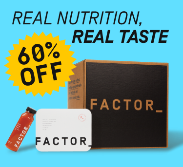 Real nutrition, real taste - 60% OFF - Activate Offer