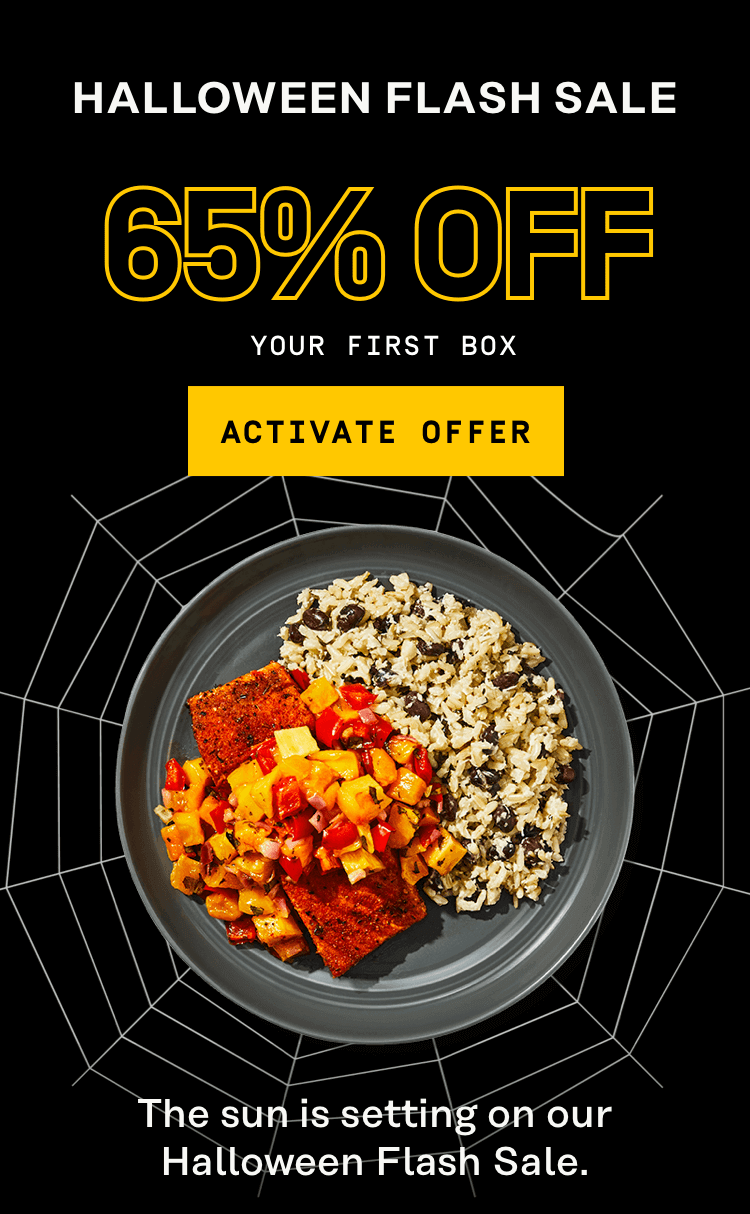 Halloween Flash Sale - 65% Off Your First Box | Activate Offer