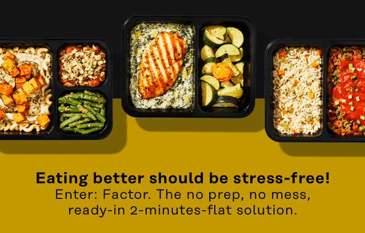 Eating better should be stress-free!