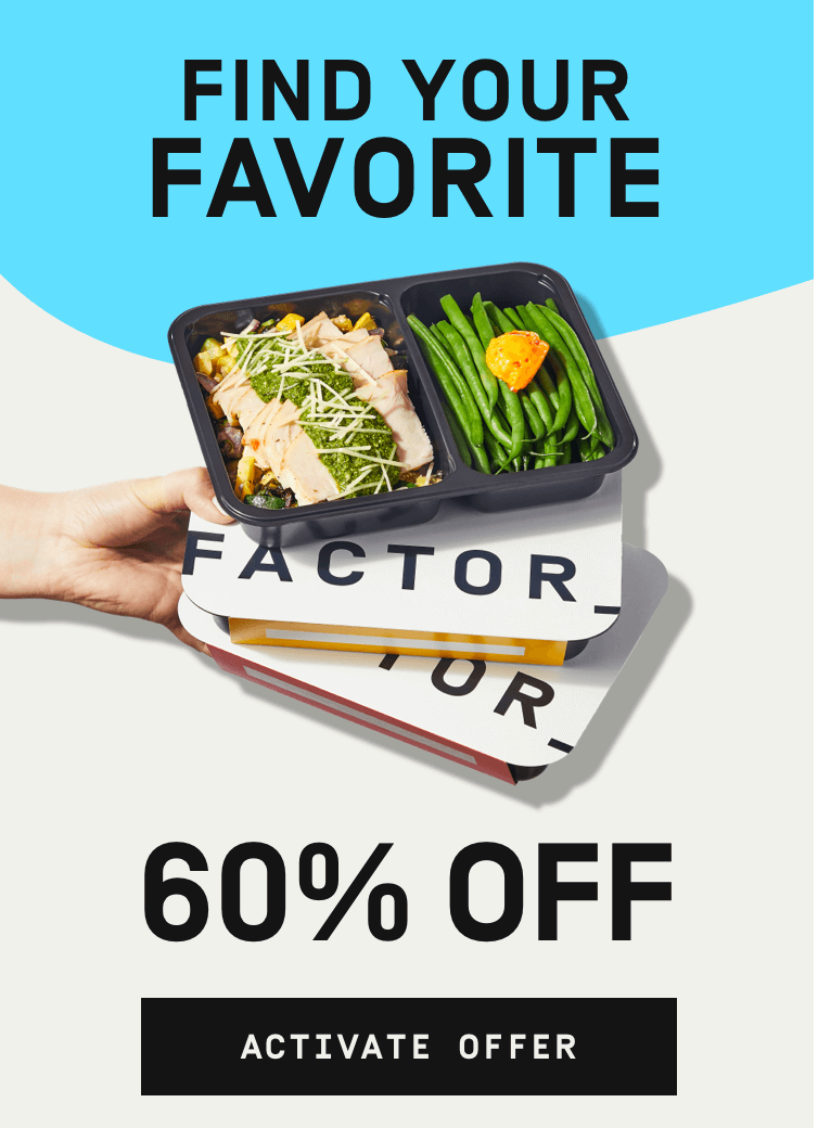 Fuel Your Body and Mind with Factor - Fresh, Healthy, and Delicious Meals  Delivered to Your Doorstep!