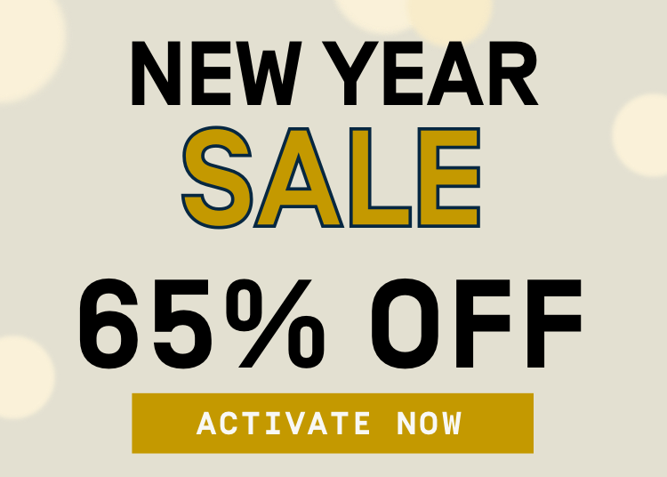 New Year Sale: 65% OFF | Activate Offer