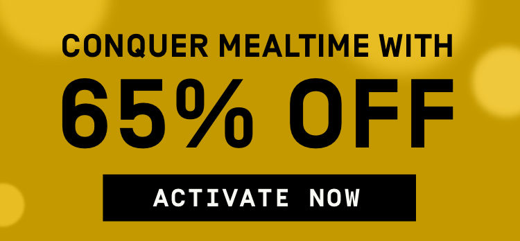 Conquer mealtime with 65% OFF | Activate Offer