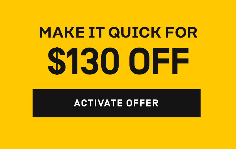 $130 OFF | Activate Off