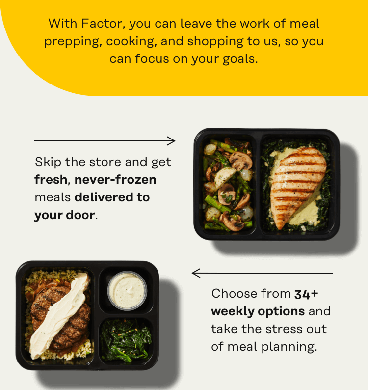 You Can Currently Get 50% Off Factor 75 Meals & Dinner Has Never Been  Easier (or More Affordable!) – SheKnows