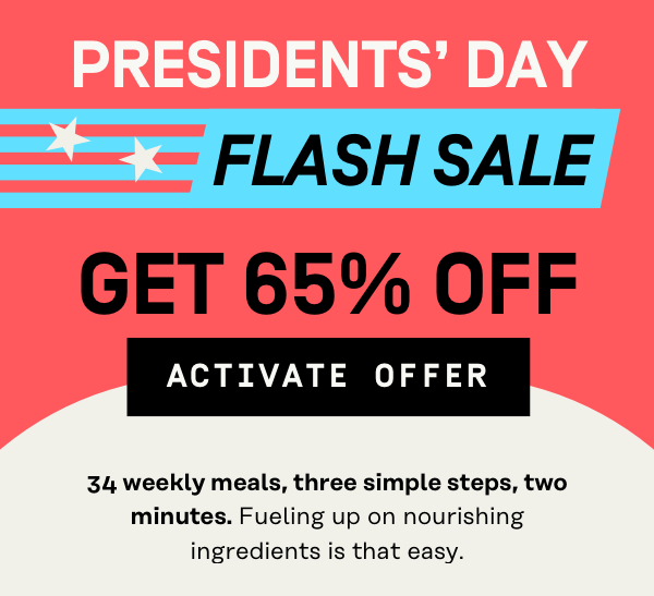 Presidents' Day Flash Sale Get 65% OFF | Activate Offer